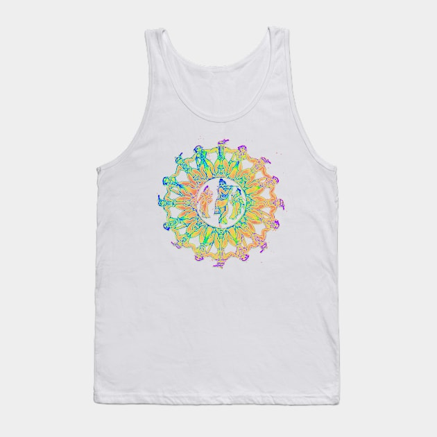 Krishna raslila Tank Top by indusdreaming